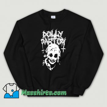 New Dolly Parton Black Metal Sweatshirt
