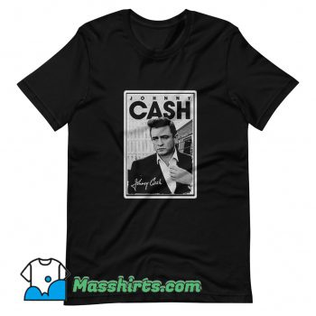 Original Johnny Cash Signature T Shirt Design
