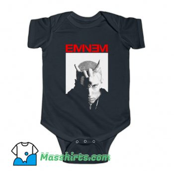 Rap Eminem Bravado Horns Baby Onesie