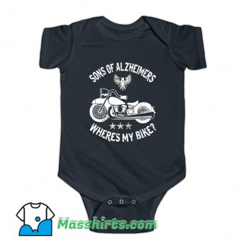 Sons Alzheimers Wheres My Bike Baby Onesie On Sale