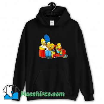 The Simpsons Homer Marge Maggie Hoodie Streetwear