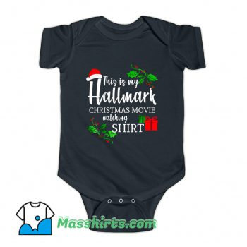 This Is My Hallmark Christmas Baby Onesie On Sale
