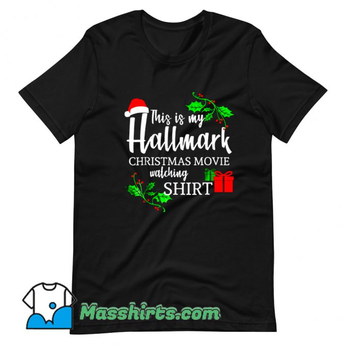 This Is My Hallmark Christmas T Shirt Design