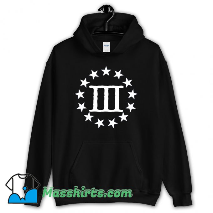 Three Percenter God Country Family Classic Hoodie Streetwear