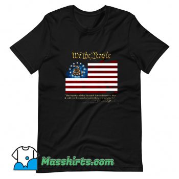 2nd Amendment We The People Thomas Jefferson T Shirt Design