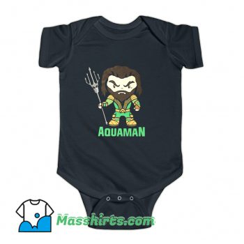 Aquaman Cartoon Movie Baby Onesie