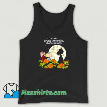 Awesome Its The Great Pumpkin Charlie Brown Tank Top