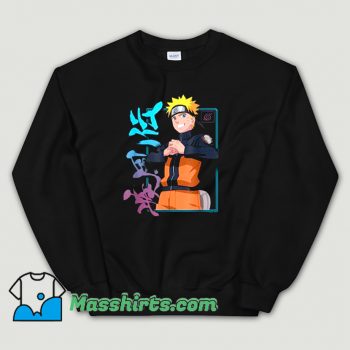 Awesome Naruto Shippuden Kanji Frame Sweatshirt