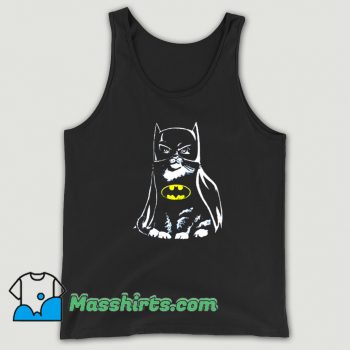 Bat Cat Batman Parody Funny Tank Top