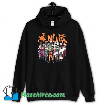 Best Naruto Cast Group Comic Hoodie Streetwear