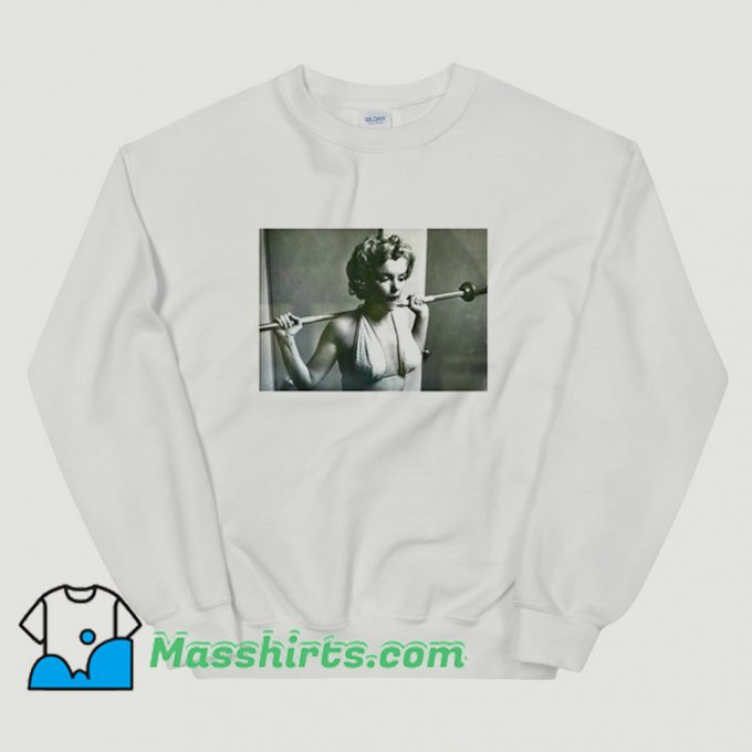 Best Workout Marilyn Monroe Sweatshirt