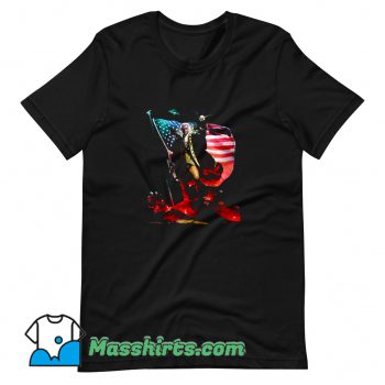 Cheap Badass George Washington T Shirt Design