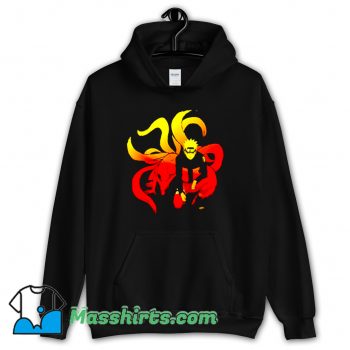 Classic Comic Naruto and 9 Tails Hoodie Streetwear