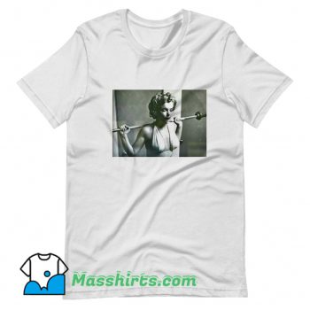 Classic Workout Marilyn Monroe T Shirt Design