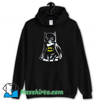 Cute Bat Cat Batman Parody Hoodie Streetwear