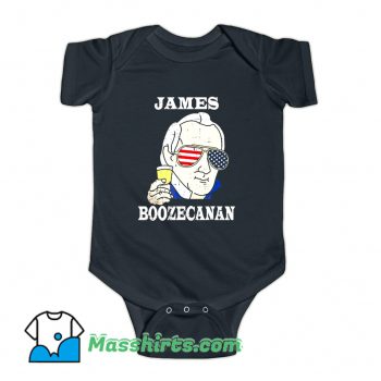 Drink Party 4Th Of July James Boozecanan Baby Onesie