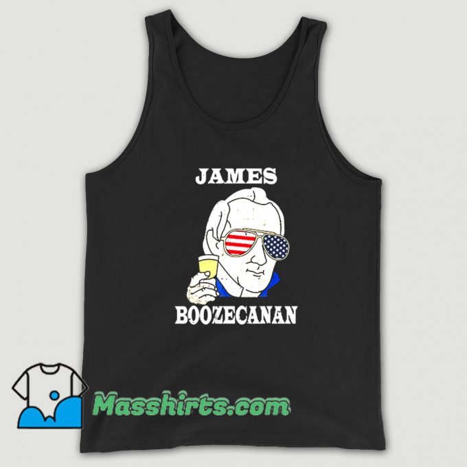 Drink Party 4Th Of July James Boozecanan Tank Top