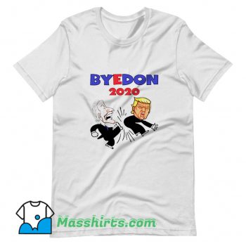 Joe Biden Kick Donald Trump 2020 Vintage T Shirt Design