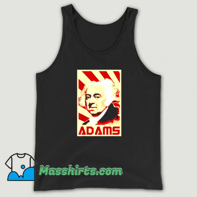 John Adams Retro Propaganda Tank Top