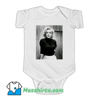 Marilyn Monroe Beauty Face Baby Onesie