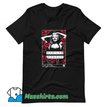 Marilyn Monroe Rose Garden Funny T Shirt Design