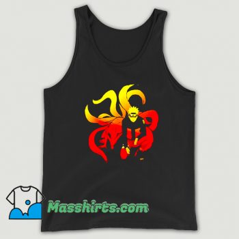 New Comic Naruto and 9 Tails Tank Top