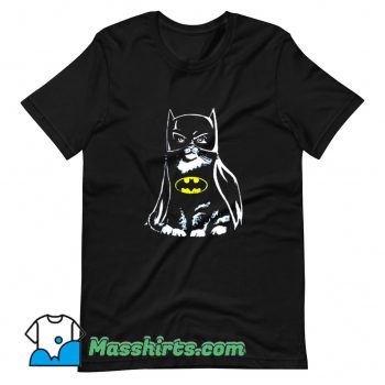 Original Bat Cat Batman Parody T Shirt Design