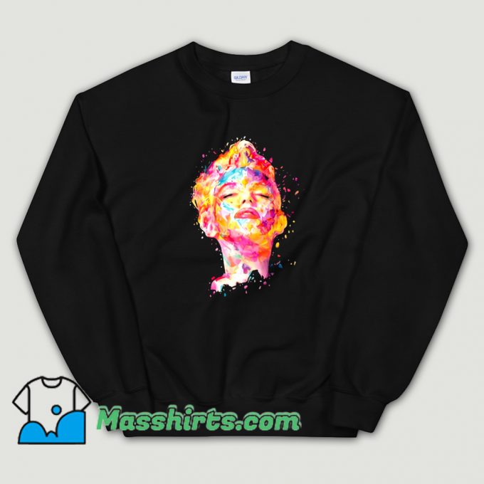 Original Colorful Marilyn Monroe Sweatshirt