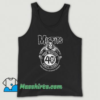 The Misfits Forty Years Anniversary Tank Top
