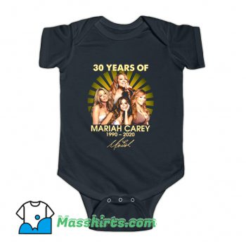 30 Years Of Mariah Carey 1990 2020 Baby Onesie