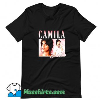 Awesome Camila Cabello American Singer T Shirt Design