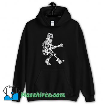 Best Seembo Skeleton Playing Guitar Hoodie Streetwear