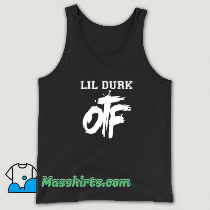 Cheap Lil Durk Otf Rapper Tank Top