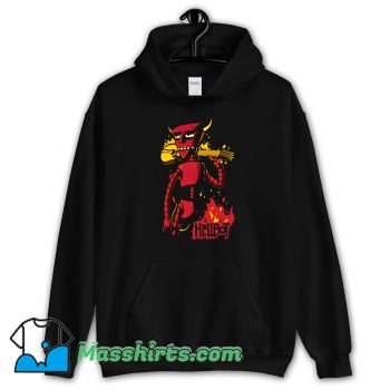 Cool Futurama Robot Devil Hellboy Hellbot Hoodie Streetwear