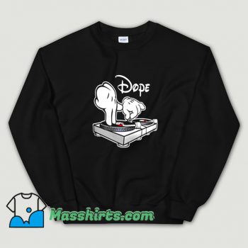 Dope DJ Cartoon Hands Sweatshirt On Sale