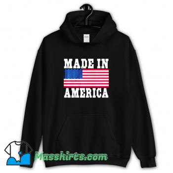 Made In America USA Flag Hoodie Streetwear