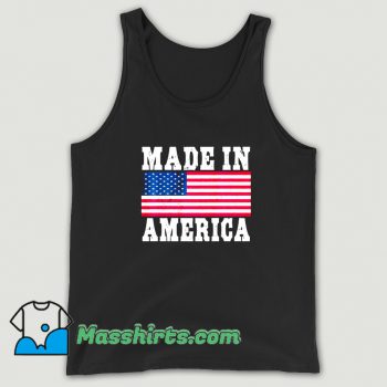 Made In America USA Flag Tank Top
