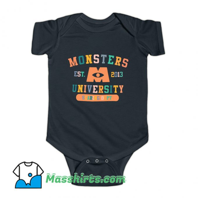 Monsters University Graduation Student Baby Onesie
