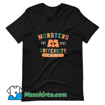 Monsters University Graduation Student T Shirt Design