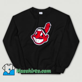 Original Cleveland Indians Mascot Chief Wahoo Sweatshirt