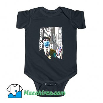 Original Wear Your Covid Face Mask Baby Onesie