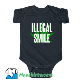 Awesome John Prine Illegal Smile Logo Baby Onesie