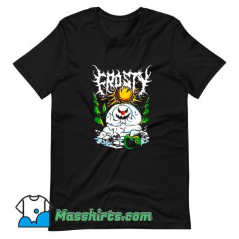 Best Frosty Angry Snowman T Shirt Design