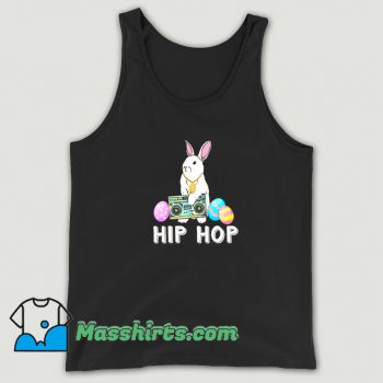Classic Hip Hop Bunny Easter Eggs Tank Top