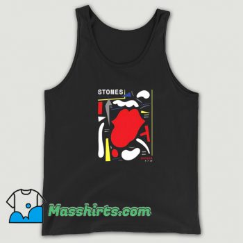 Classic Warsaw The Rolling Stones Abstract Tank Top