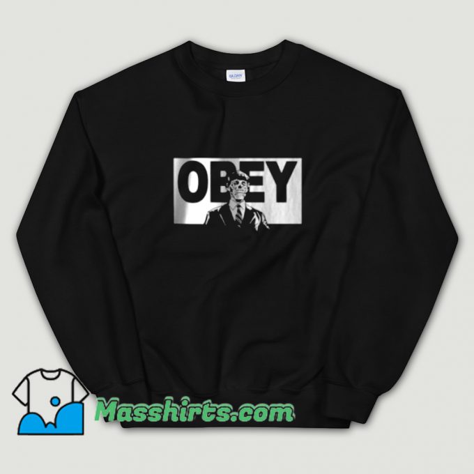 Classic Zombie Obey Sweatshirt