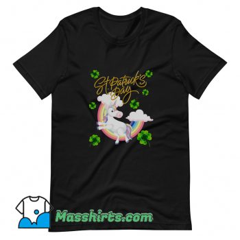 Cool Unicorn St Patricks Day T Shirt Design