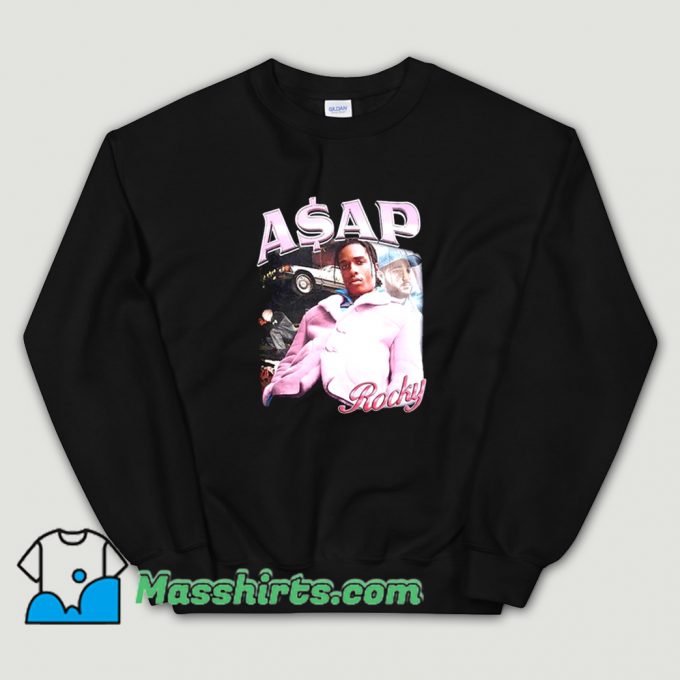 Cute Asap Rocky Rap Hip Hop Sweatshirt