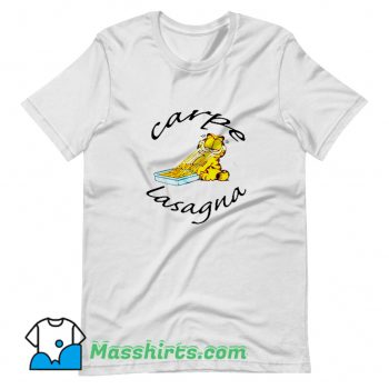 Garfield Carpe Lasagna T Shirt Design
