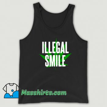 John Prine Illegal Smile Logo Tank Top
